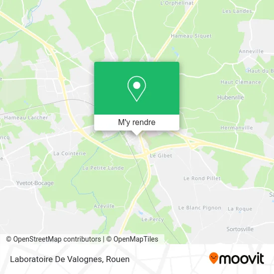 Laboratoire De Valognes plan