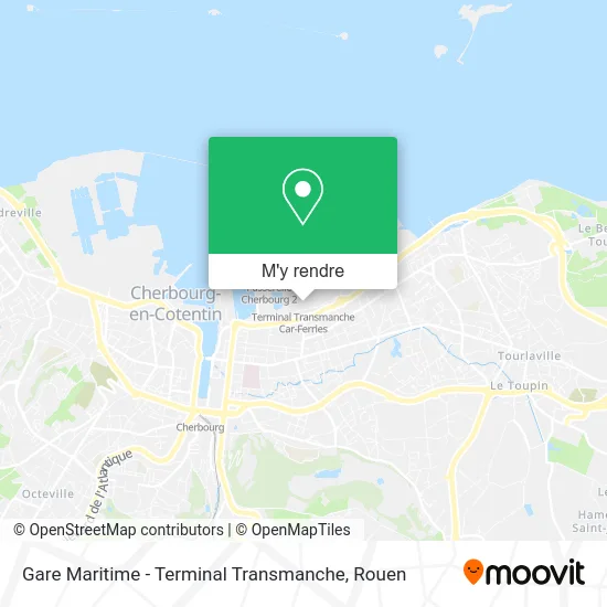 Gare Maritime - Terminal Transmanche plan