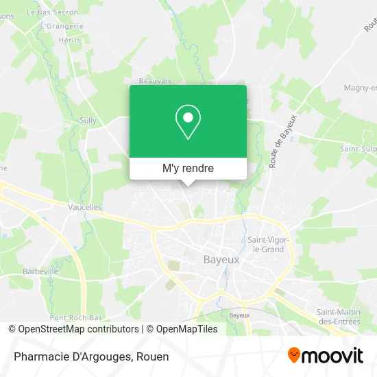 Pharmacie D'Argouges plan