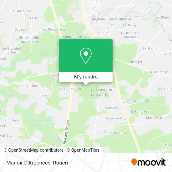 Manoir D'Argences plan