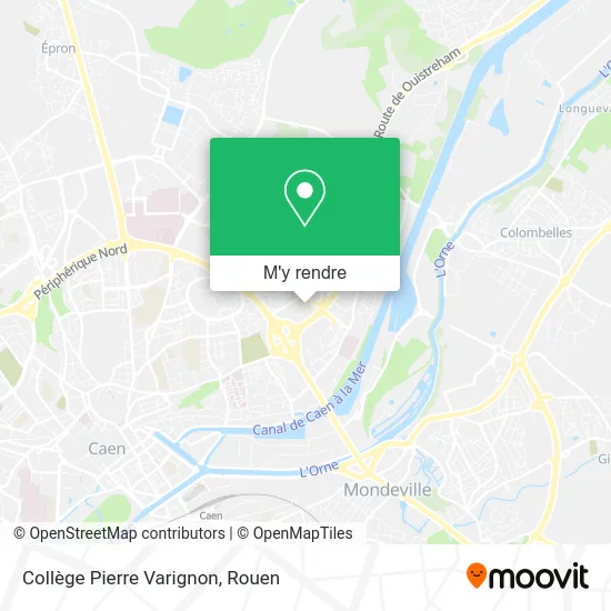 Collège Pierre Varignon plan