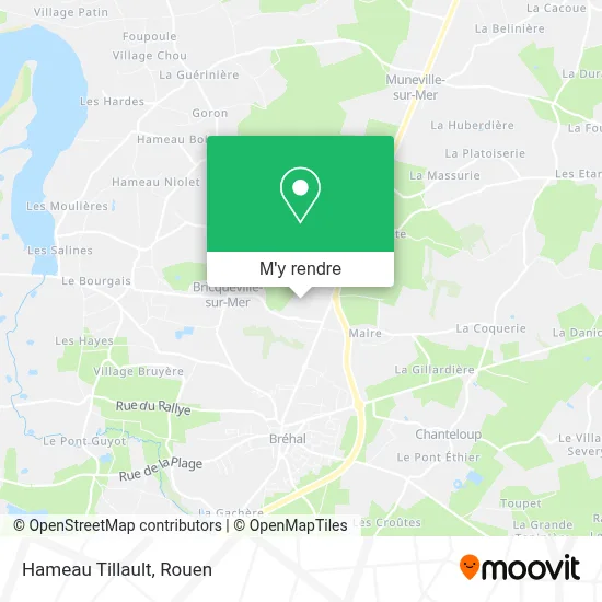 Hameau Tillault plan