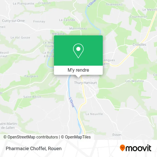 Pharmacie Choffel plan