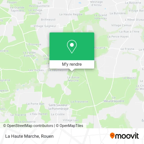 La Haute Marche plan