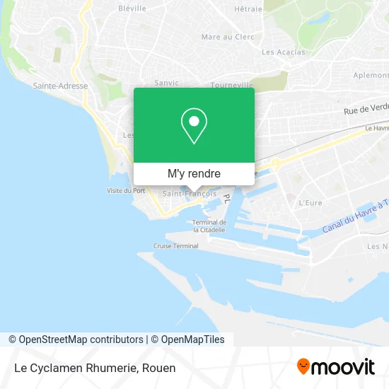 Le Cyclamen Rhumerie plan