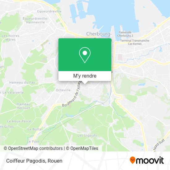 Coiffeur Pagodis plan