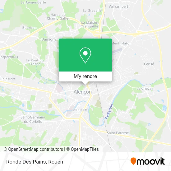 Ronde Des Pains plan