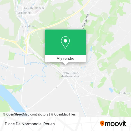 Place De Normandie plan