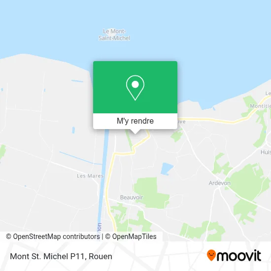 Mont St. Michel P11 plan