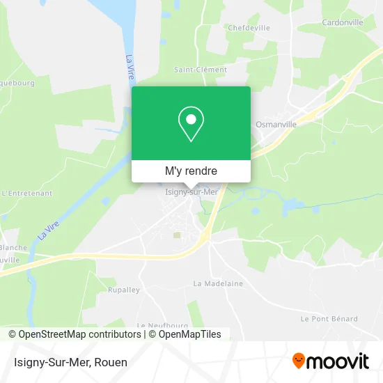 Isigny-Sur-Mer plan