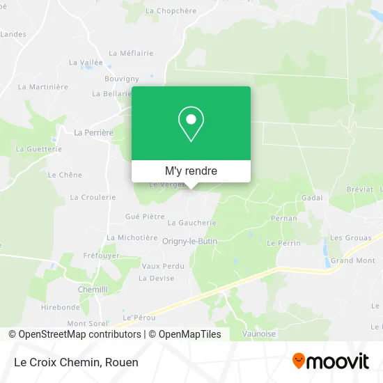 Le Croix Chemin plan