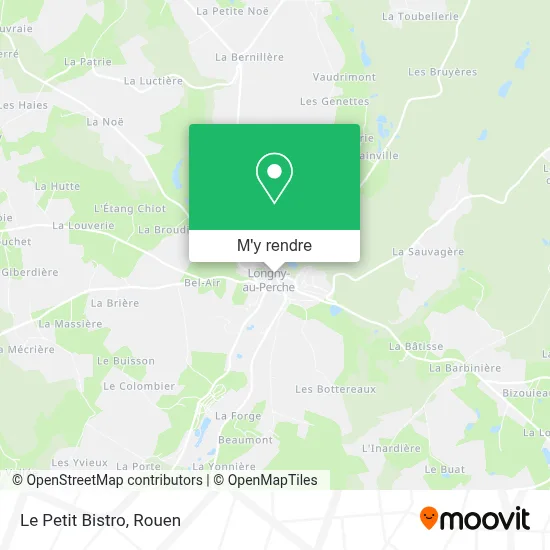 Le Petit Bistro plan