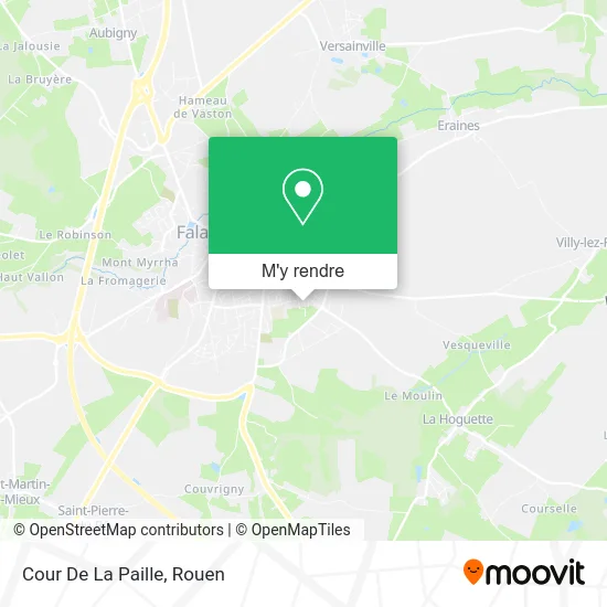 Cour De La Paille plan