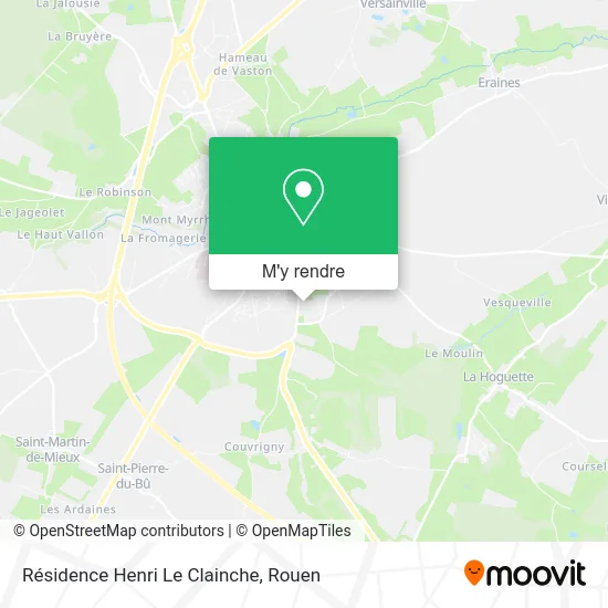 Résidence Henri Le Clainche plan