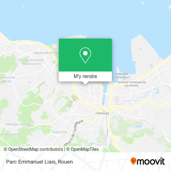 Parc Emmanuel Liais plan