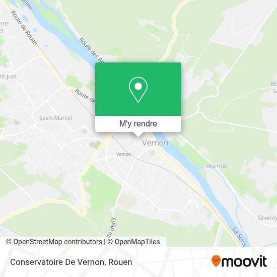 Conservatoire De Vernon plan