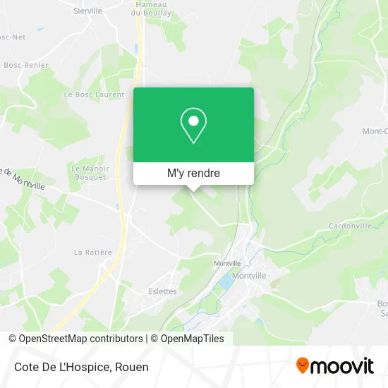 Cote De L'Hospice plan