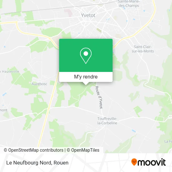 Le Neufbourg Nord plan