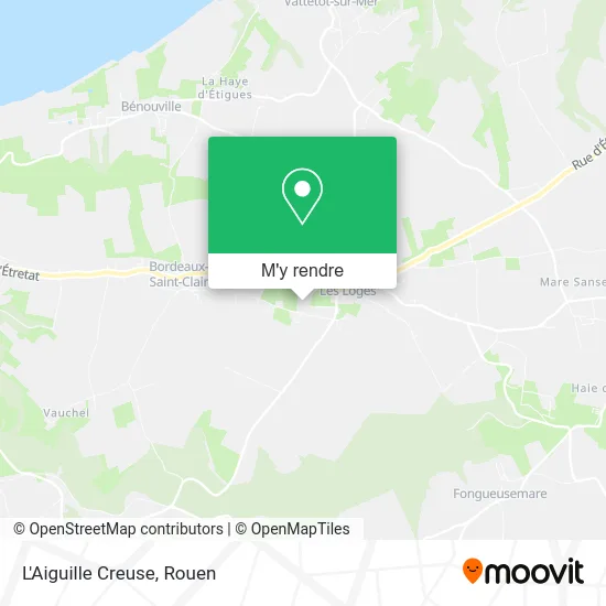 L'Aiguille Creuse plan