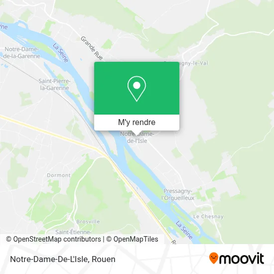 Notre-Dame-De-L'Isle plan