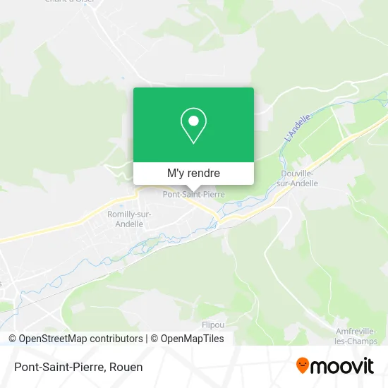 Pont-Saint-Pierre plan