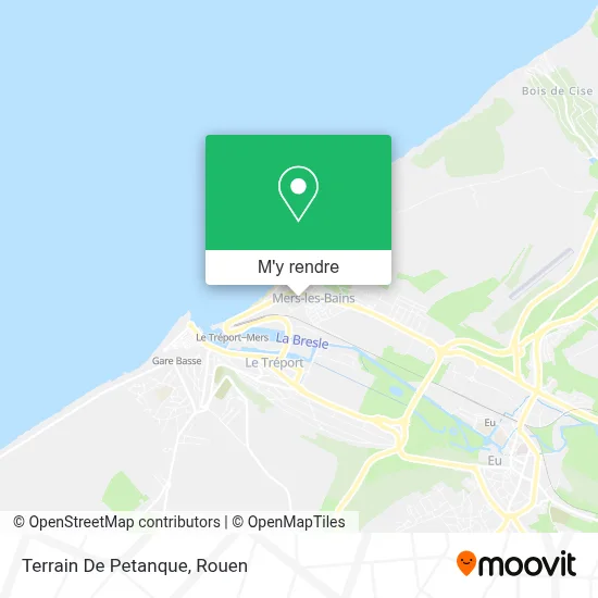 Terrain De Petanque plan