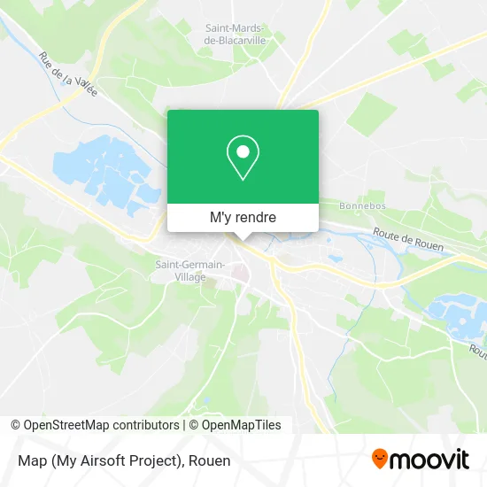 Map (My Airsoft Project) plan