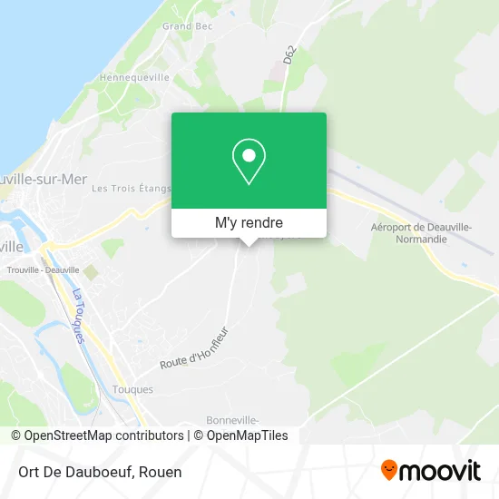 Ort De Dauboeuf plan