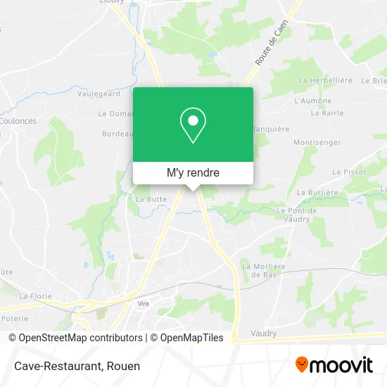 Cave-Restaurant plan