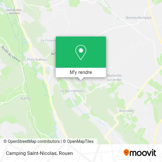 Camping Saint-Nicolas plan