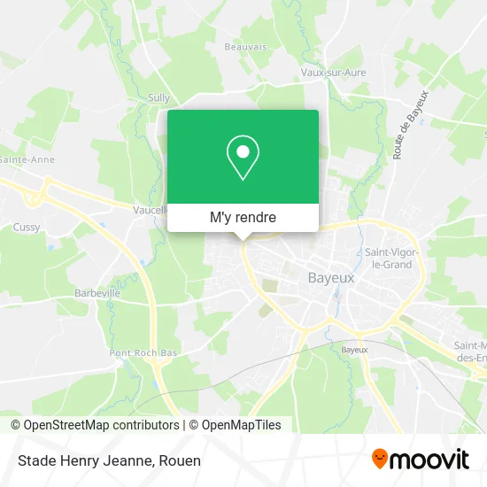 Stade Henry Jeanne plan