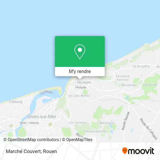 Marché Couvert plan