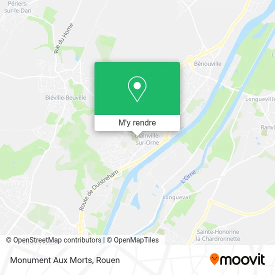 Monument Aux Morts plan