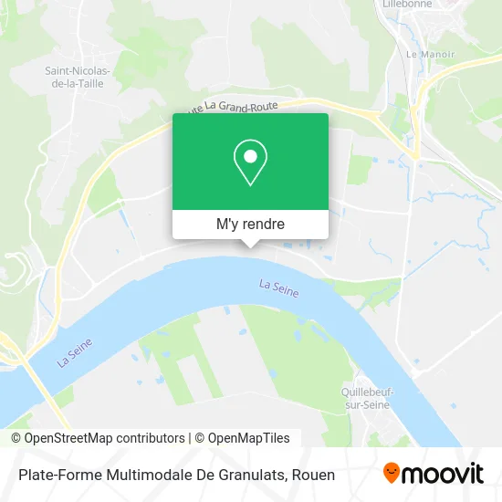 Plate-Forme Multimodale De Granulats plan