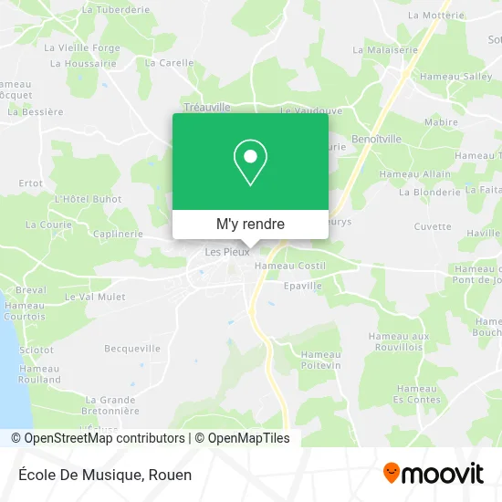 École De Musique plan