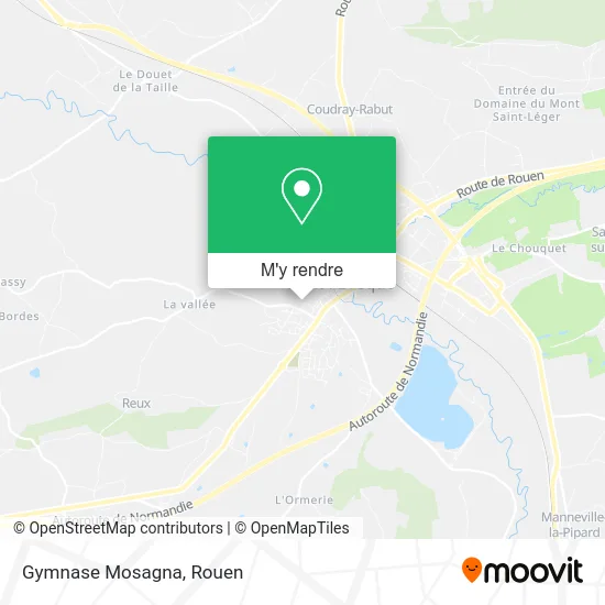 Gymnase Mosagna plan