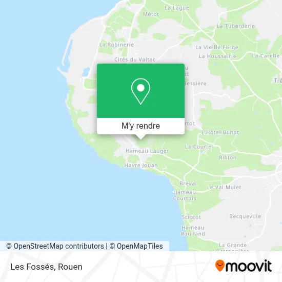 Les Fossés plan