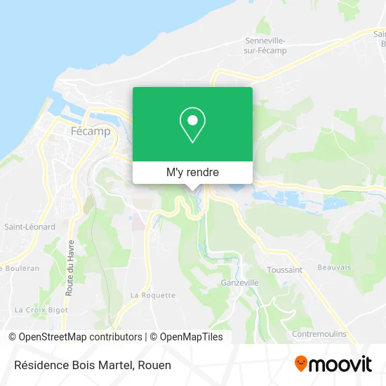 Résidence Bois Martel plan