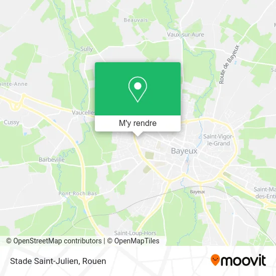 Stade Saint-Julien plan