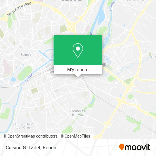 Cuisine G. Tarlet plan