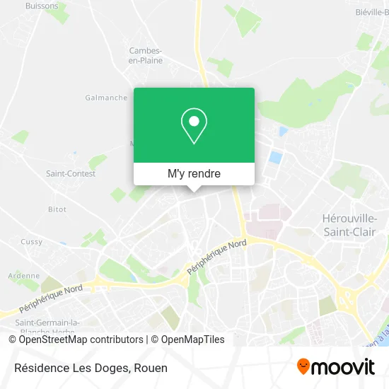 Résidence Les Doges plan