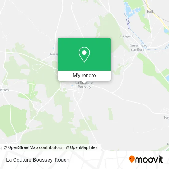 La Couture-Boussey plan