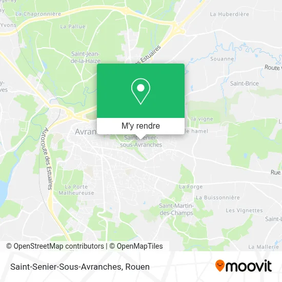 Saint-Senier-Sous-Avranches plan