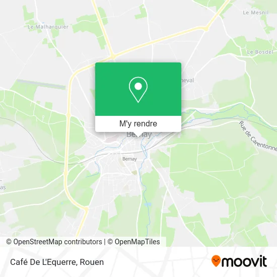 Café De L'Equerre plan