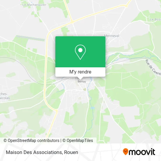 Maison Des Associations plan