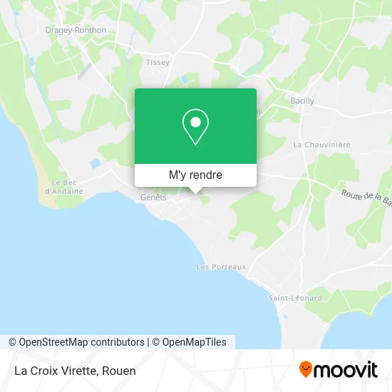 La Croix Virette plan