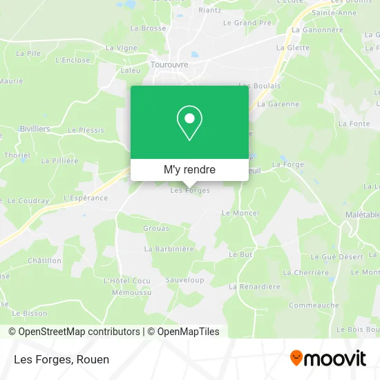 Les Forges plan