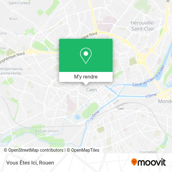 Vous Êtes Ici plan