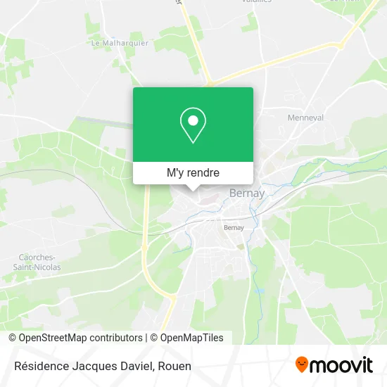 Résidence Jacques Daviel plan