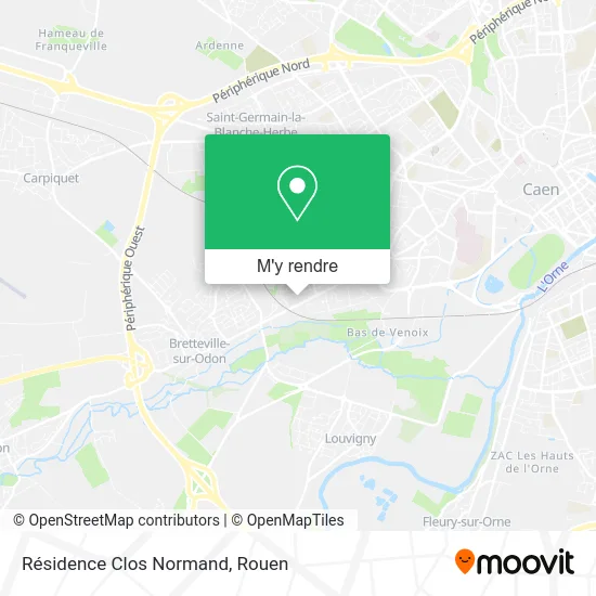 Résidence Clos Normand plan